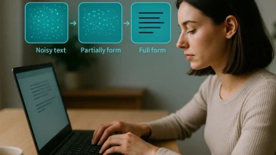 Mercury и GPT: что дешевле? Этапы генерации текста через диффузию