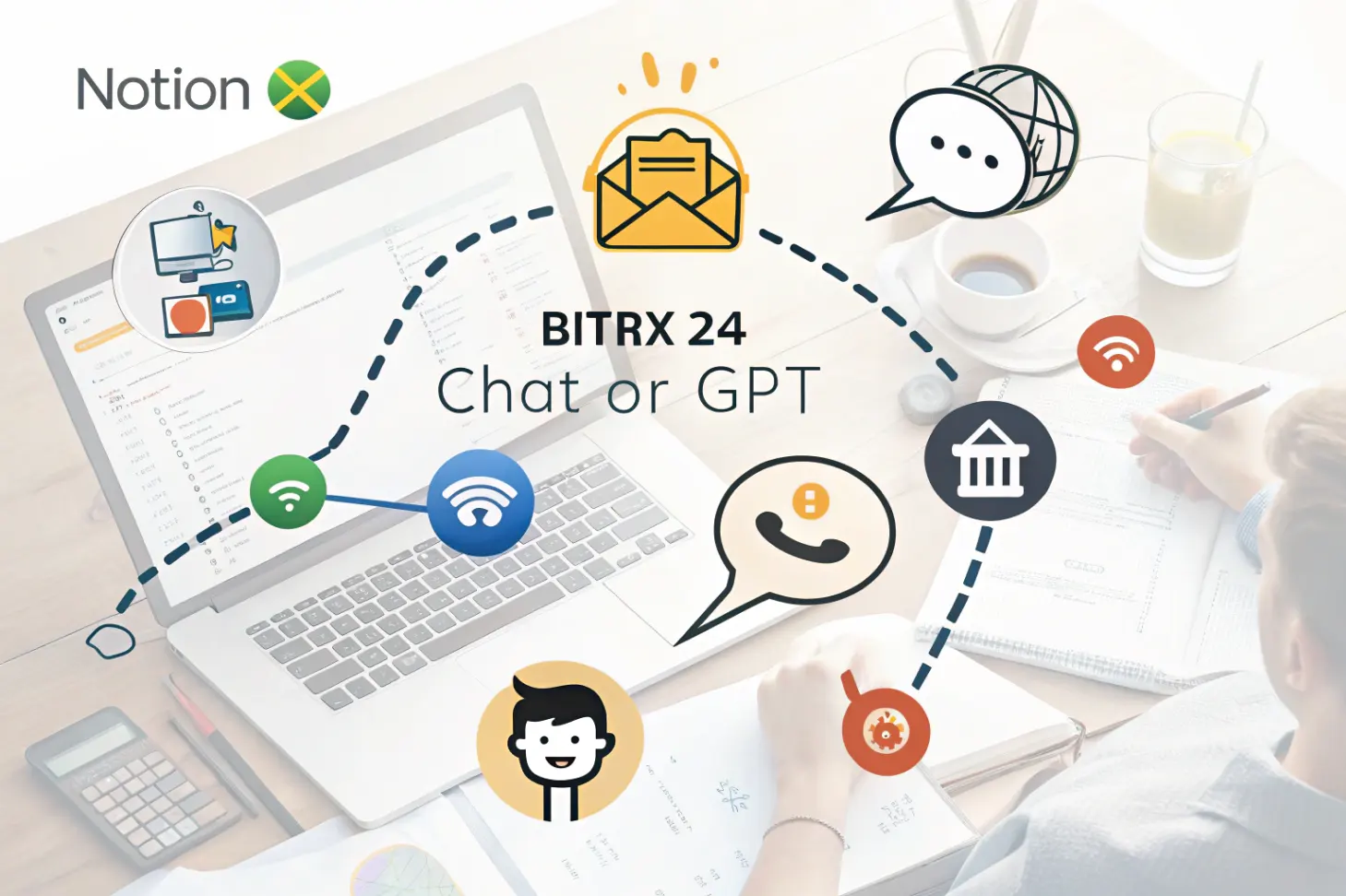 Интеграция Chat GPT в Notion и Bitrix24: опыт компаний