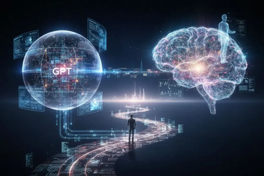 GPT и AGI: ключевые различия и прогресс ИИ